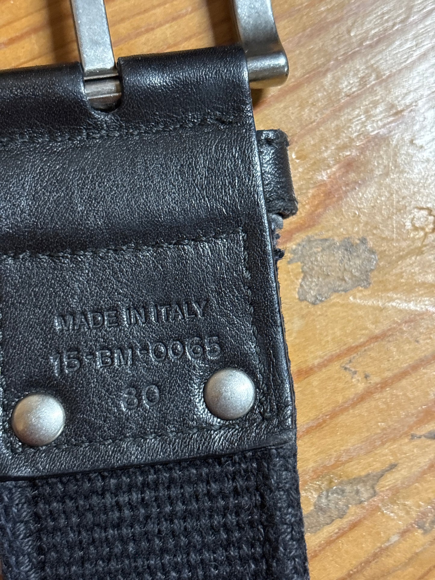 Dior Homme AW05 Eyelet Belt