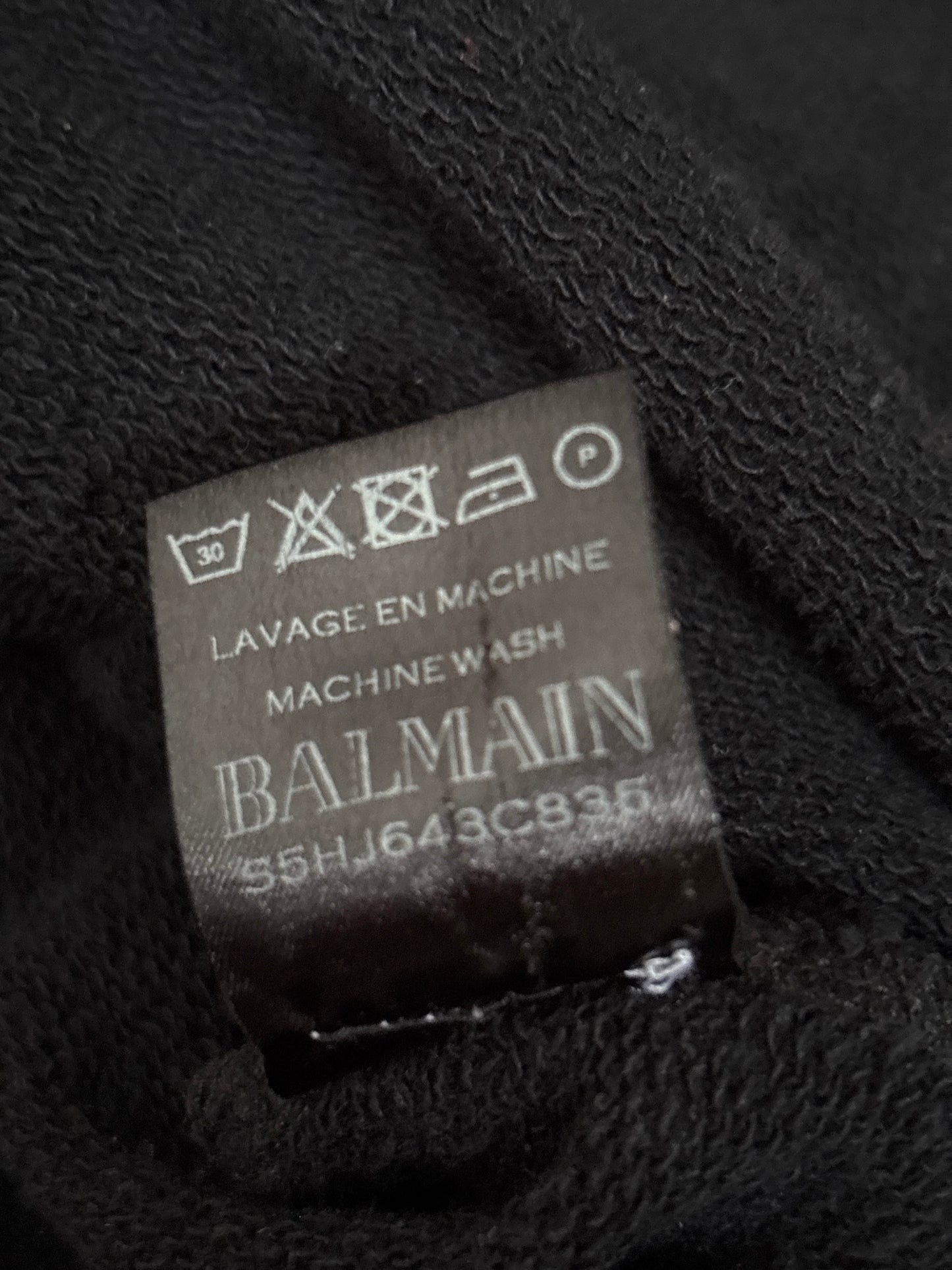 Balmain SS15 Zip Up Hoodie