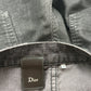 Dior Homme AW08 Waxed Black Corduroy