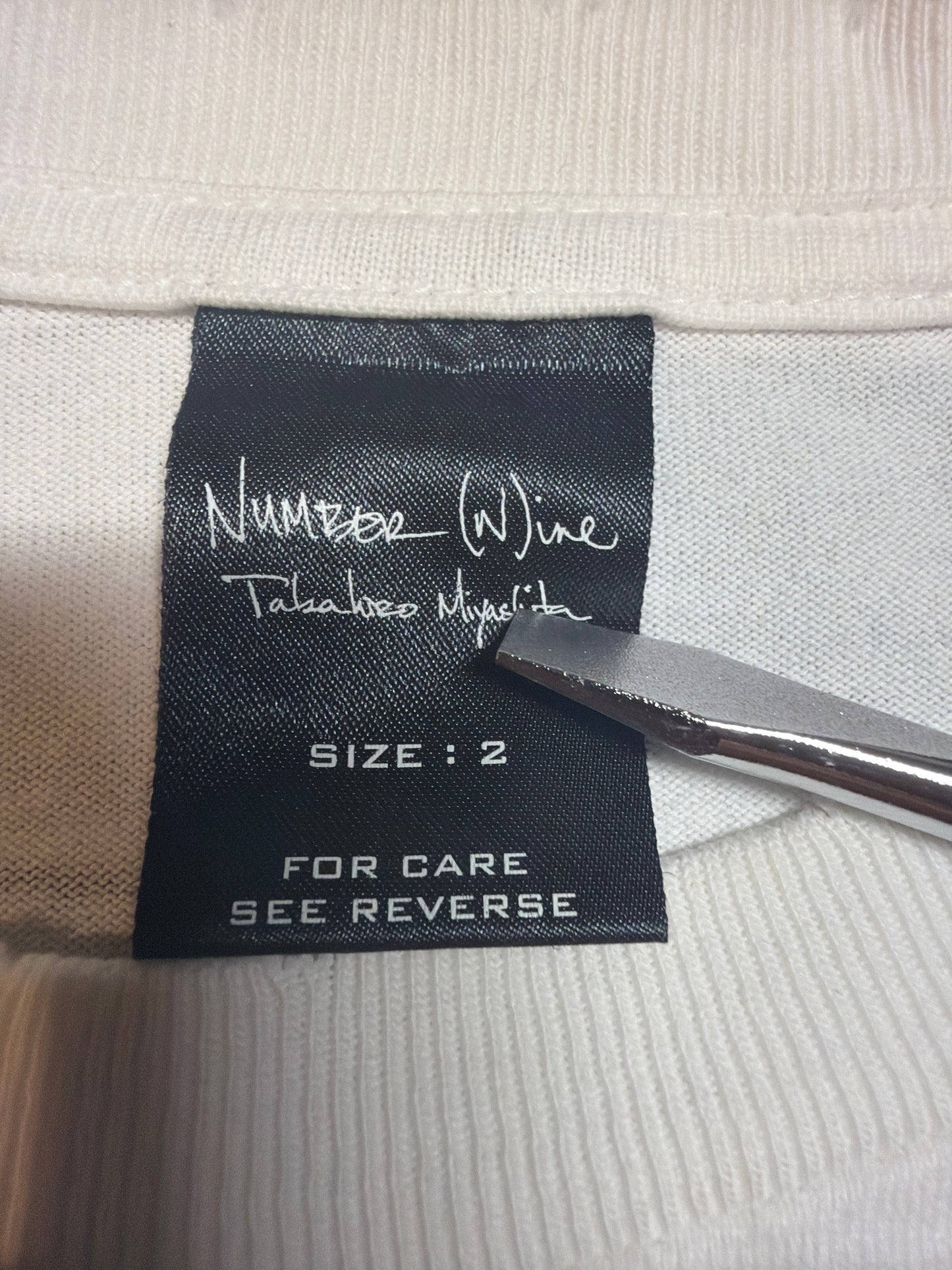 Number (N)ine SS05 Hell Tee
