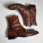 Dior Homme AW05 Brown Zip Boots