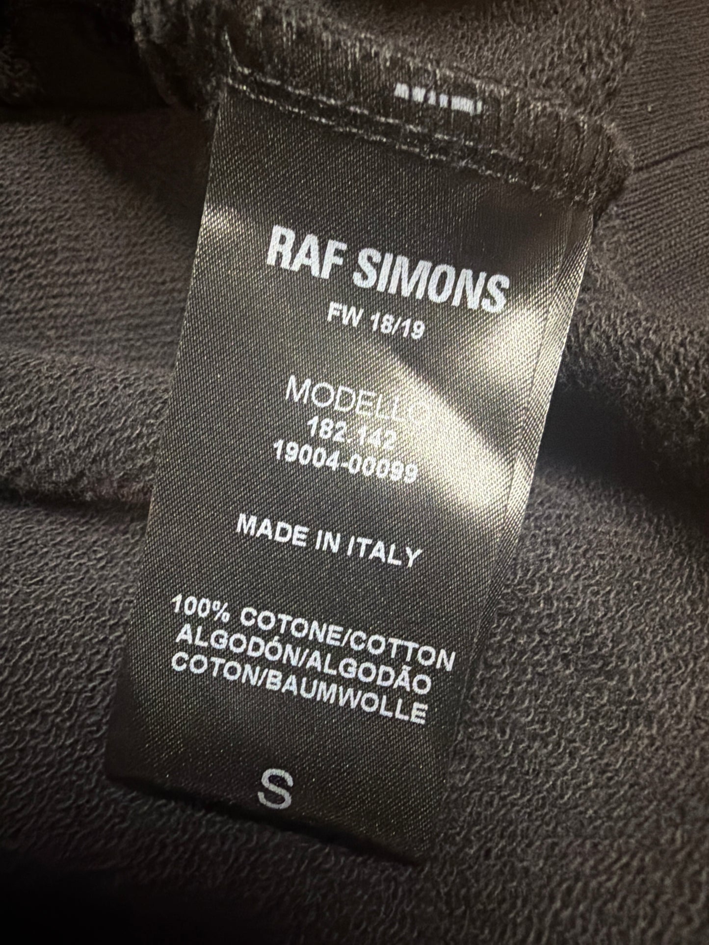 Raf Simons FW18 Christiane F Zip Up