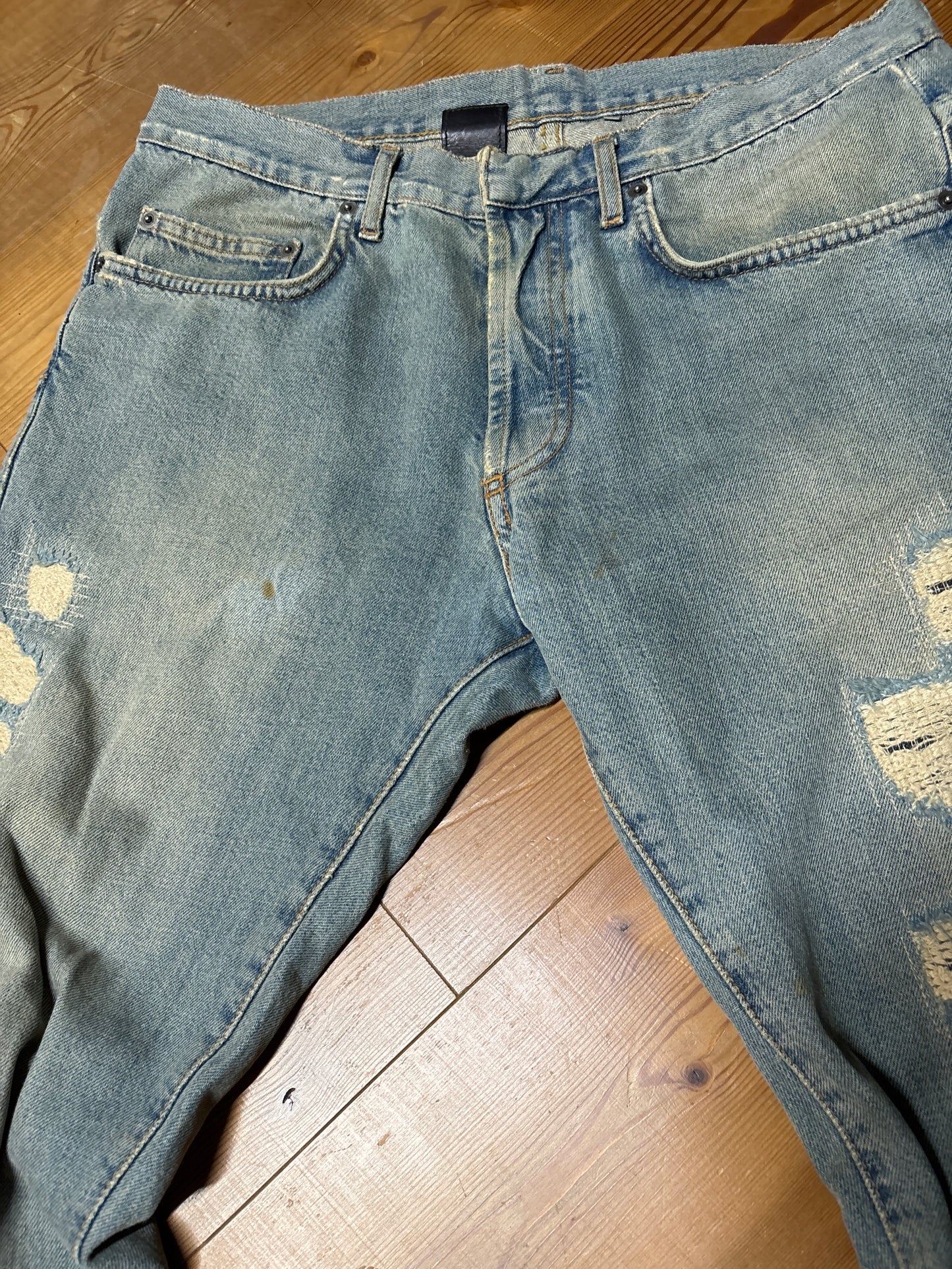 Dior Homme SS06 Runway Crash Denim