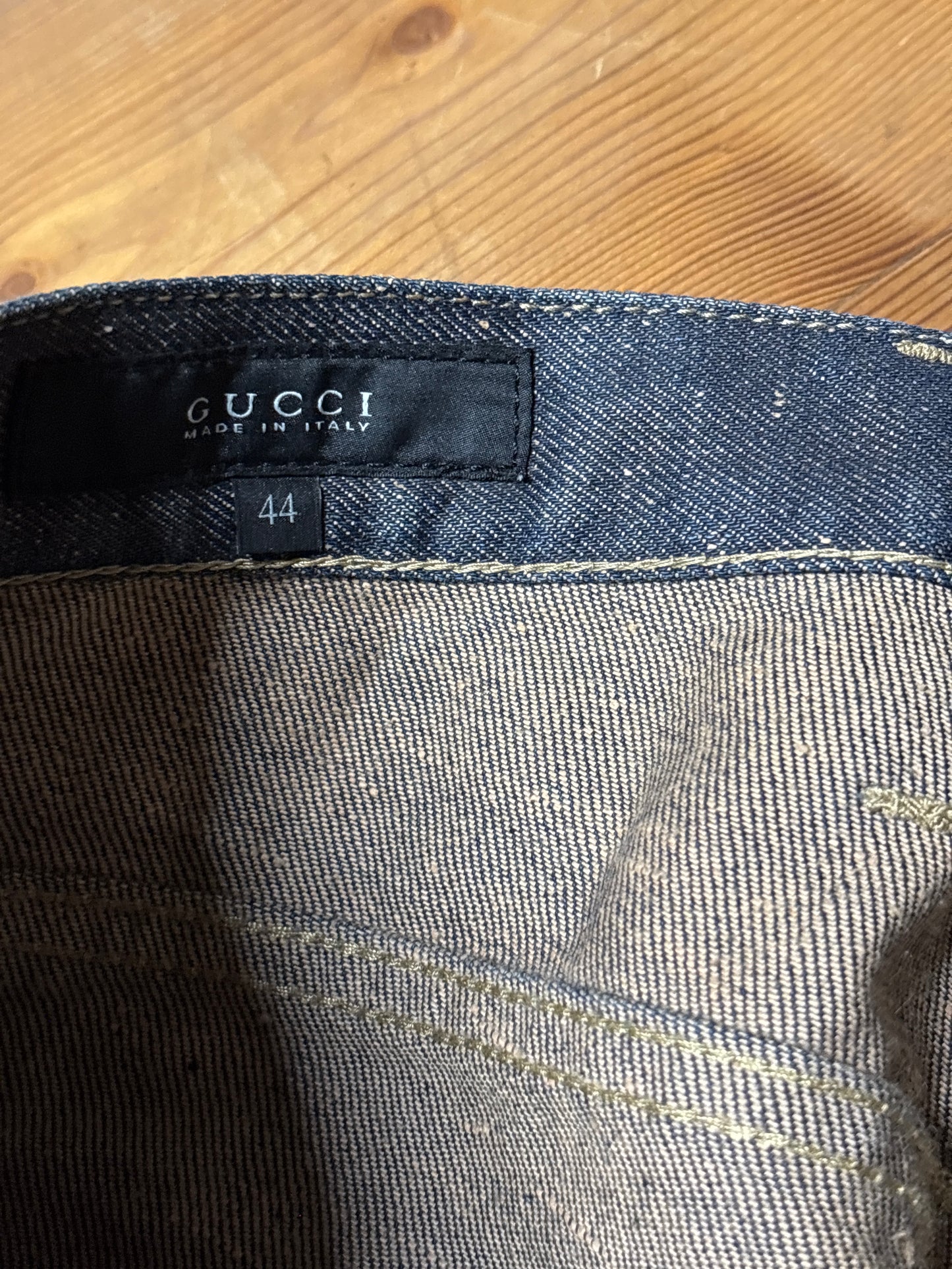 Gucci SS13 Horsebit Denim