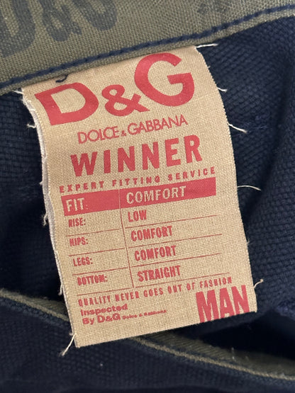 Dolce and Gabbana AW06 Military Cargo Pants