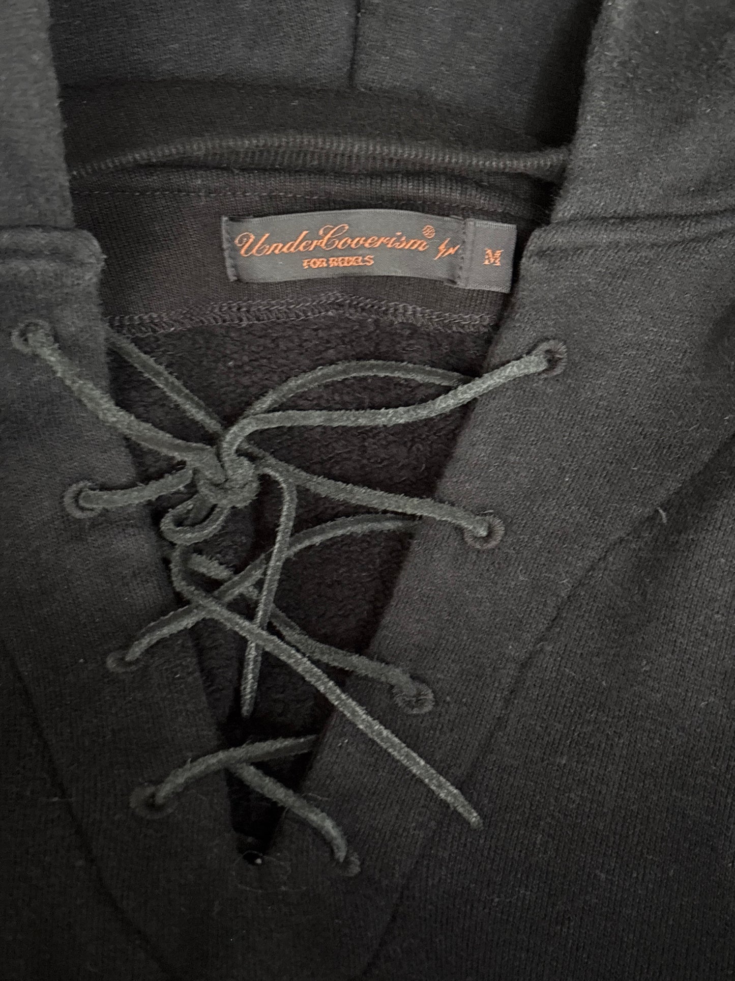 Undercover Fragment AW03 Paper Doll Lace Up Hoodie
