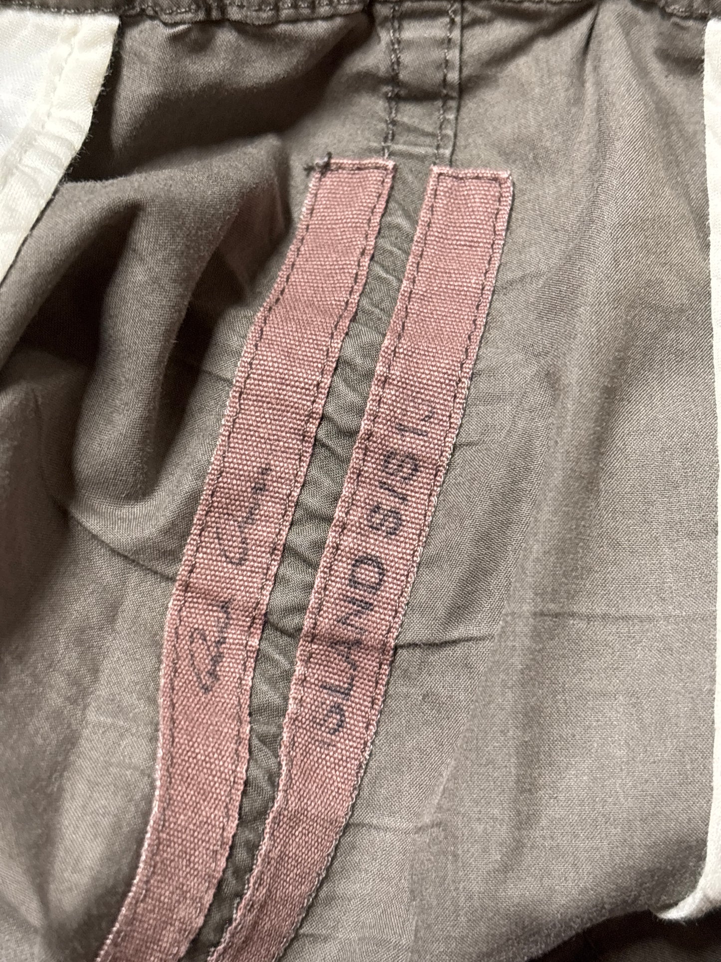Rick Owens Dark Dust Corduroy Pod Shorts