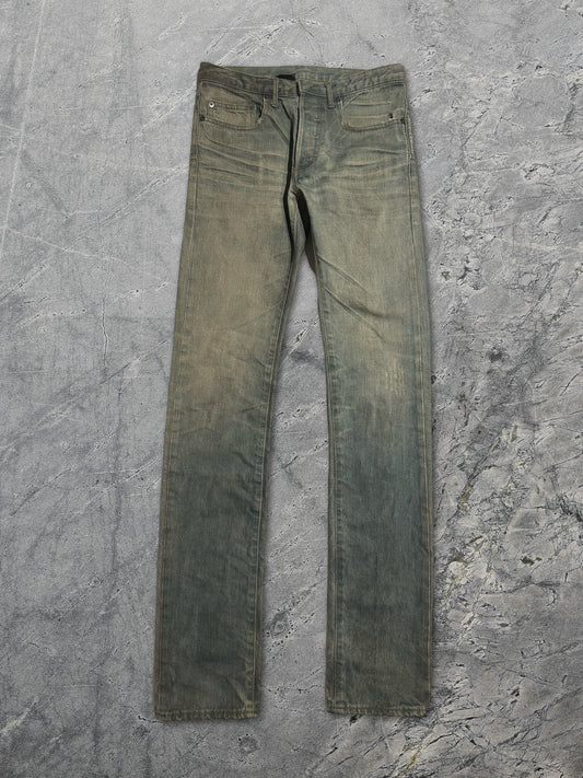 Dior Homme SS04 Dirty Bleu Claire Denim