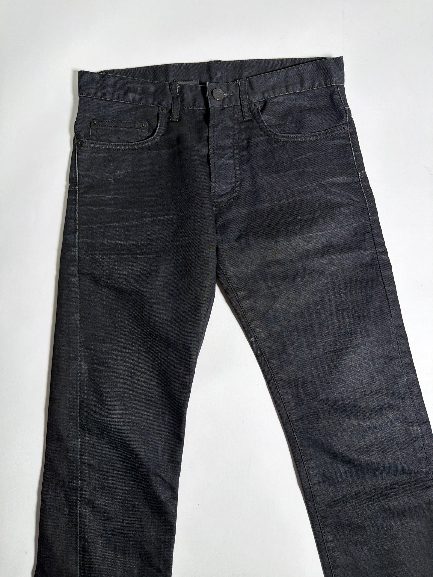 Dior Homme AW08 Wax Coated Denim