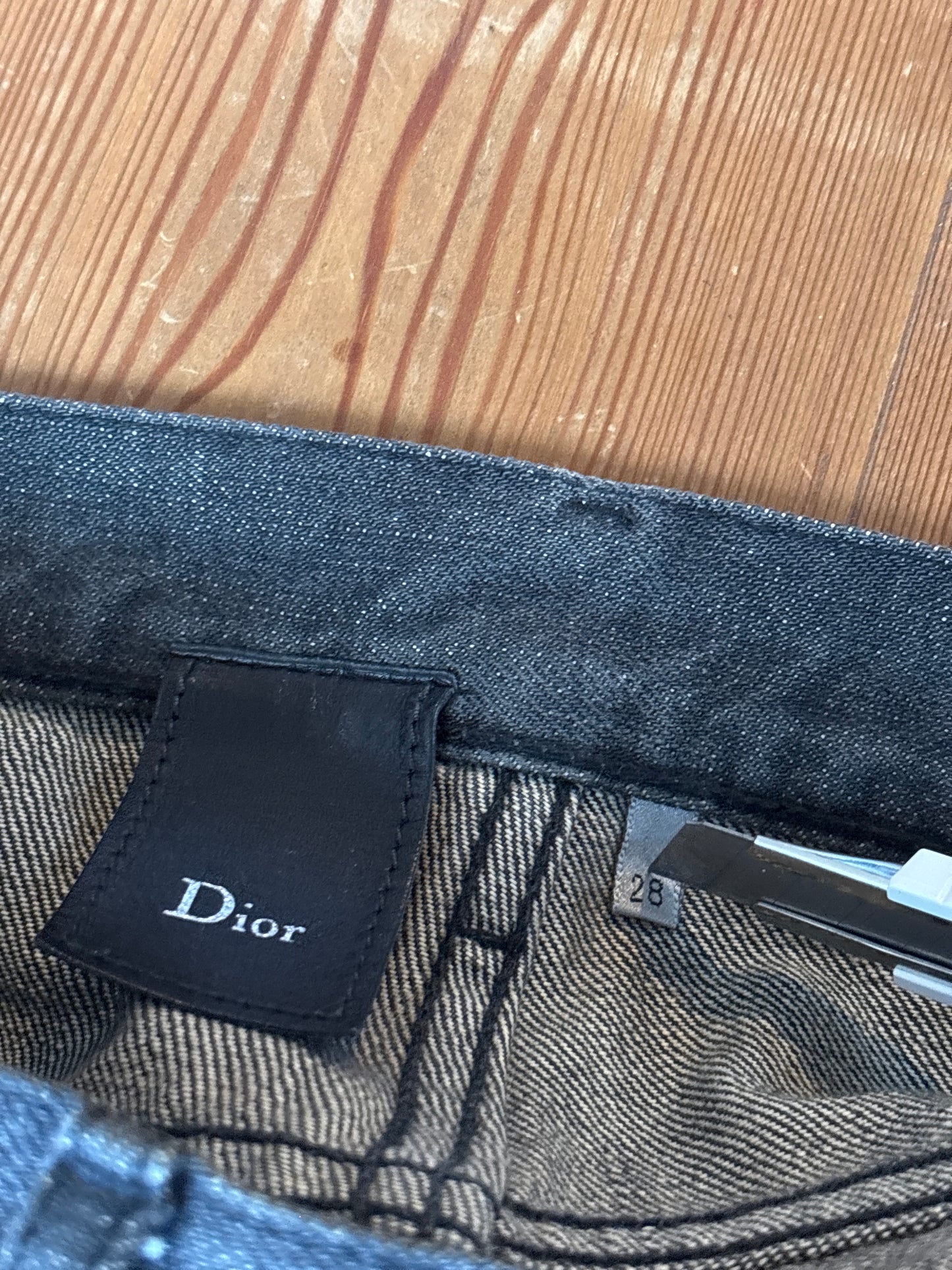 Dior Homme AW06 Cummerbund Denim