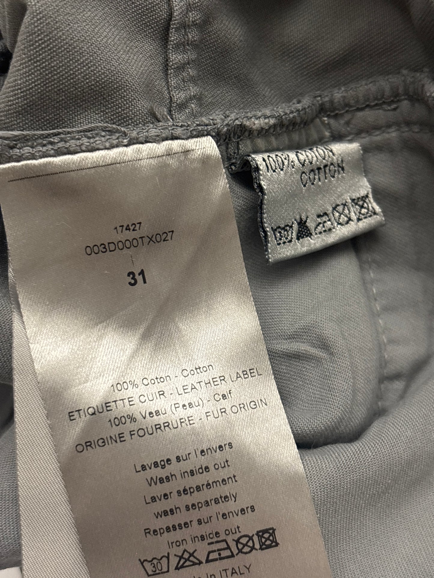 Dior Homme KVA Coating Denim