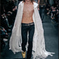 Dior Homme AW05 Runway Crochet Wool Cape