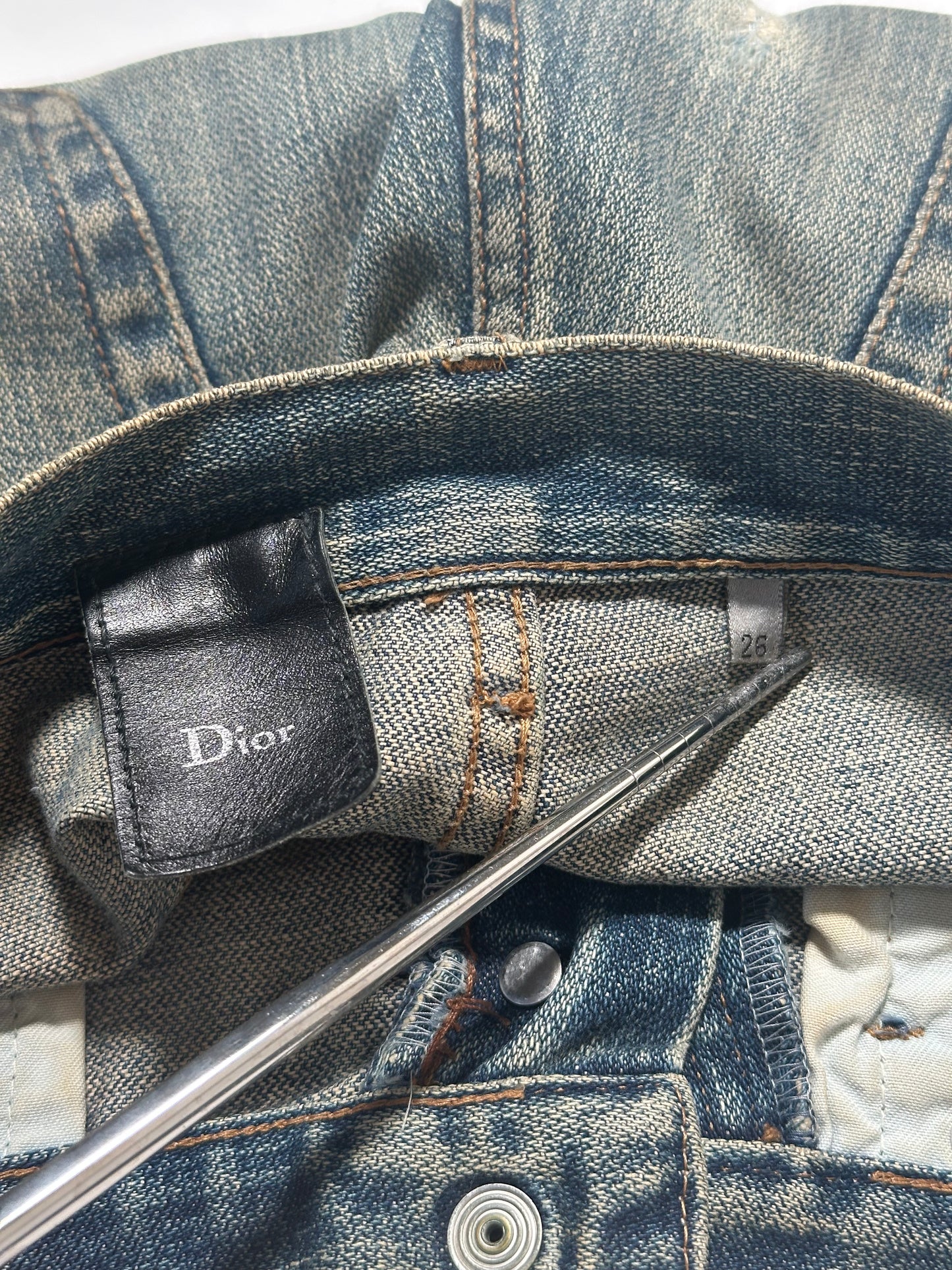 Dior Homme AW04 Rust Denim