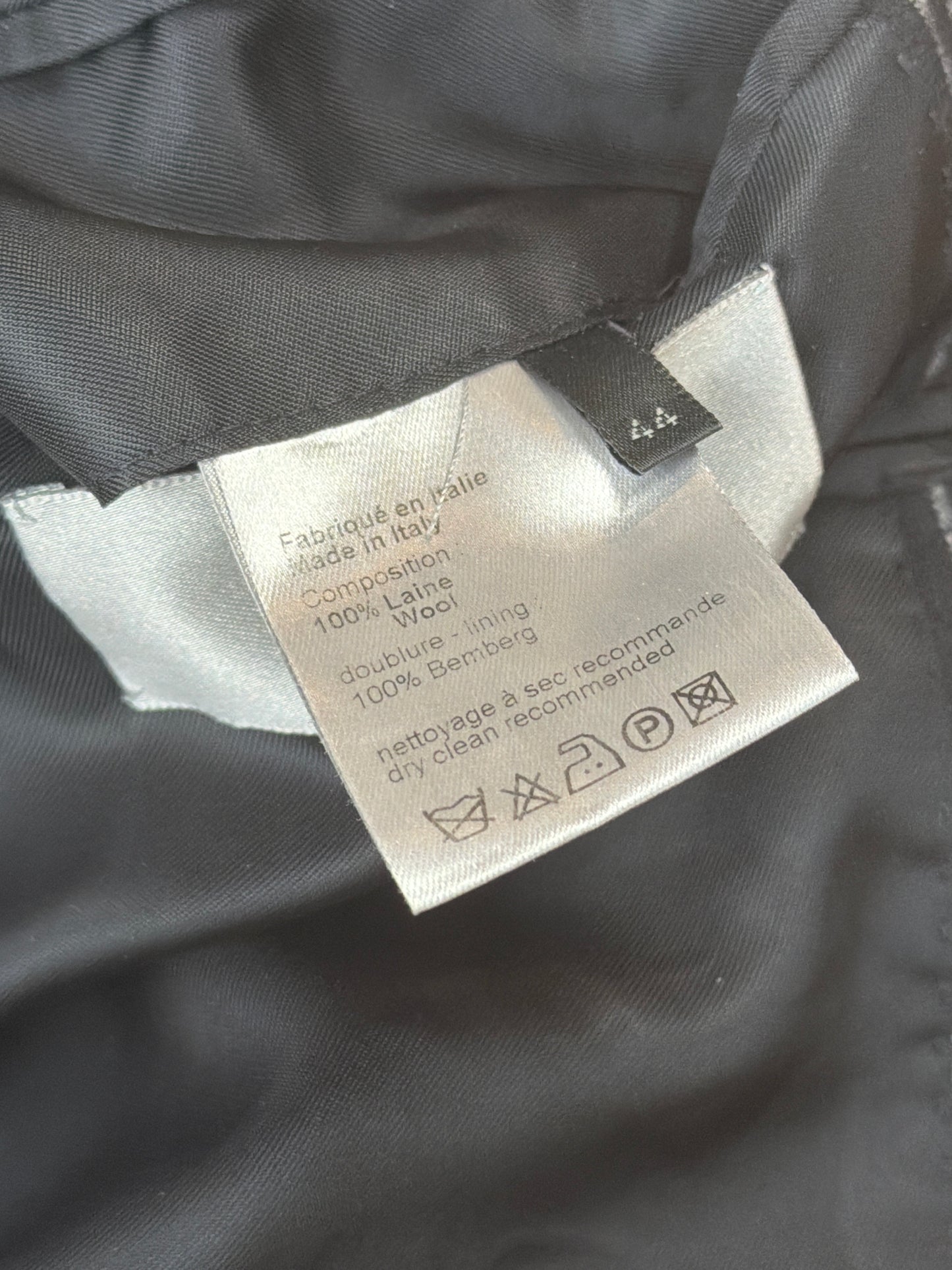 Dior Homme AW05 2B Chalk Pinstripe Blazer