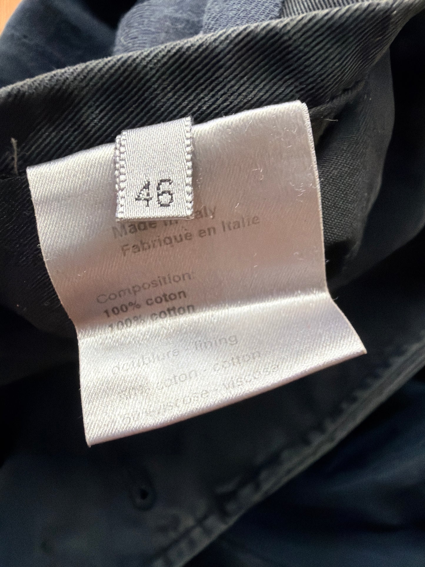 Dior Homme AW03 Luster Trench Coat