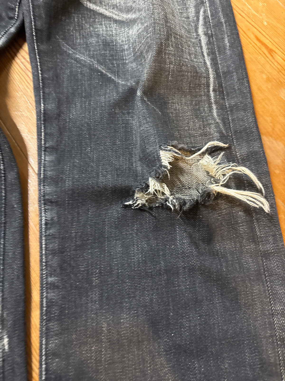Dior Homme SS03 Clawmark Denim