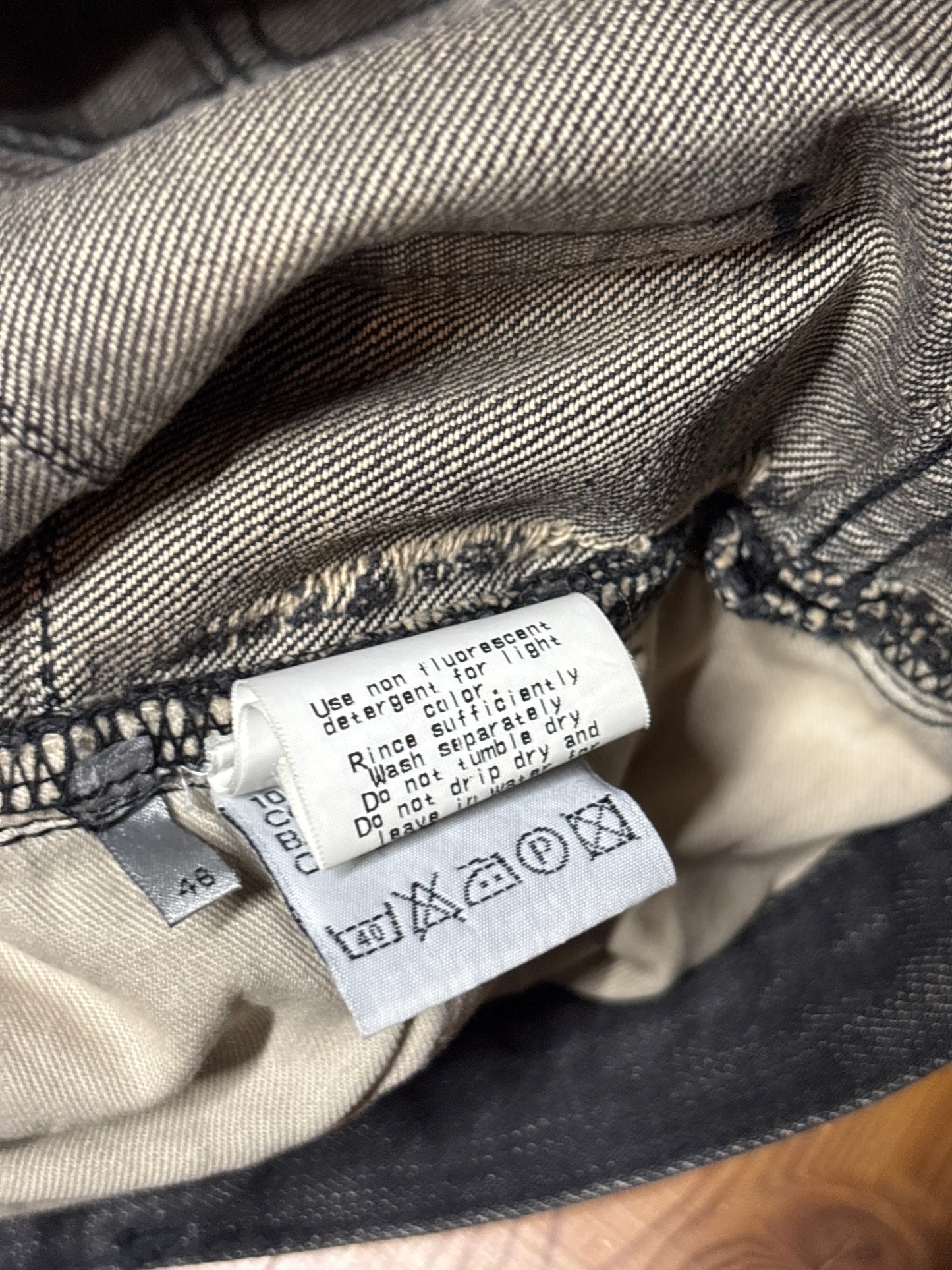 Dior Homme SS03 "Follow Me" Clawmark Denim