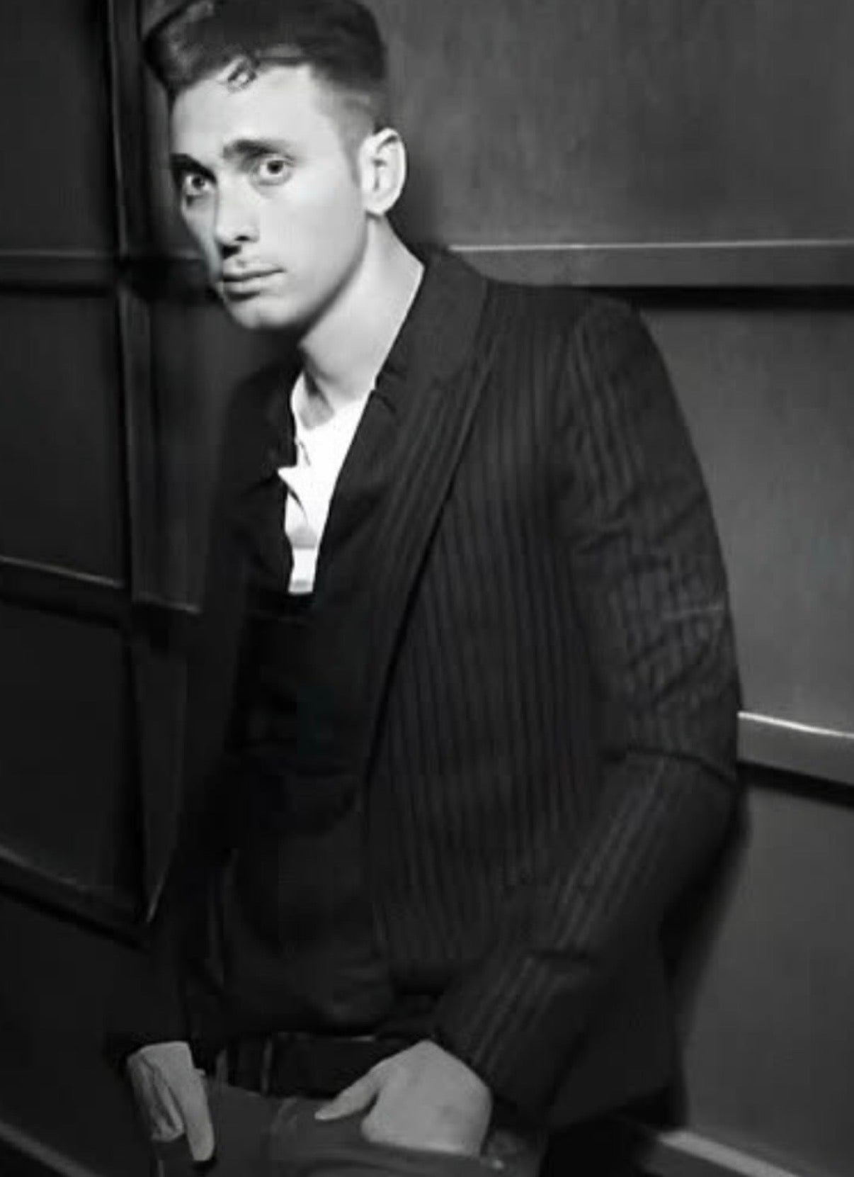 Dior Homme AW05 Cashmere Pinstripe Blazer