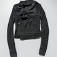 Rick Owens SS17 Dark Dust Blistered Lambskin Jacket