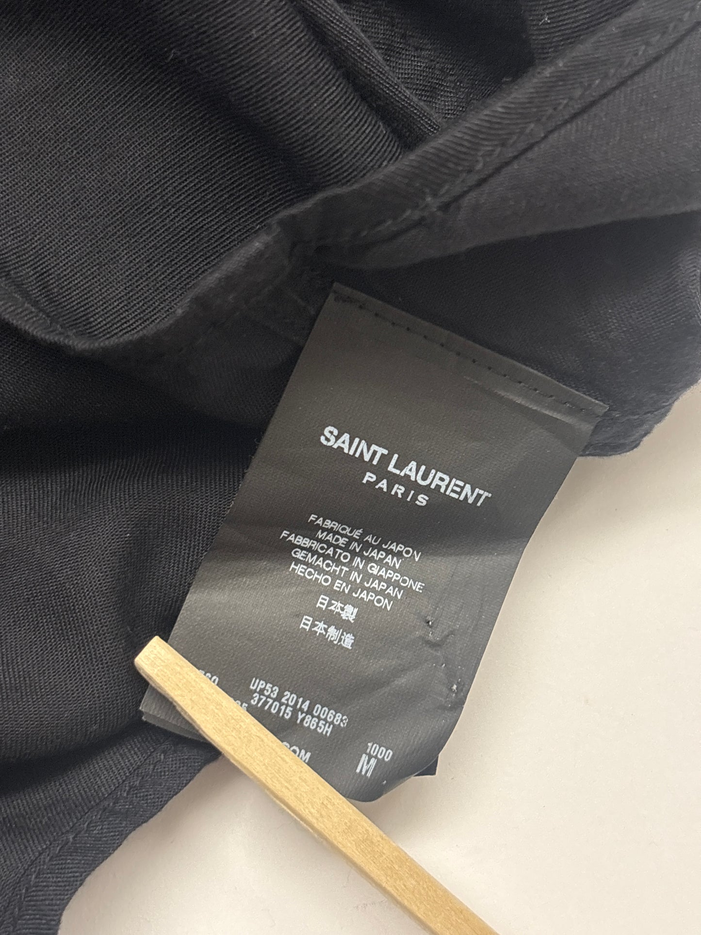 Saint Laurent Paris SS15 Studded Shirt