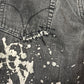 Hysteric Glamour Paint Splatter Crash Denim