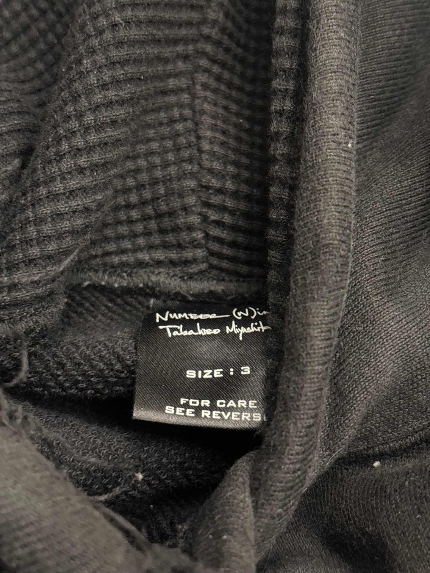 Number (N)ine AW04 Tribal Hoodie