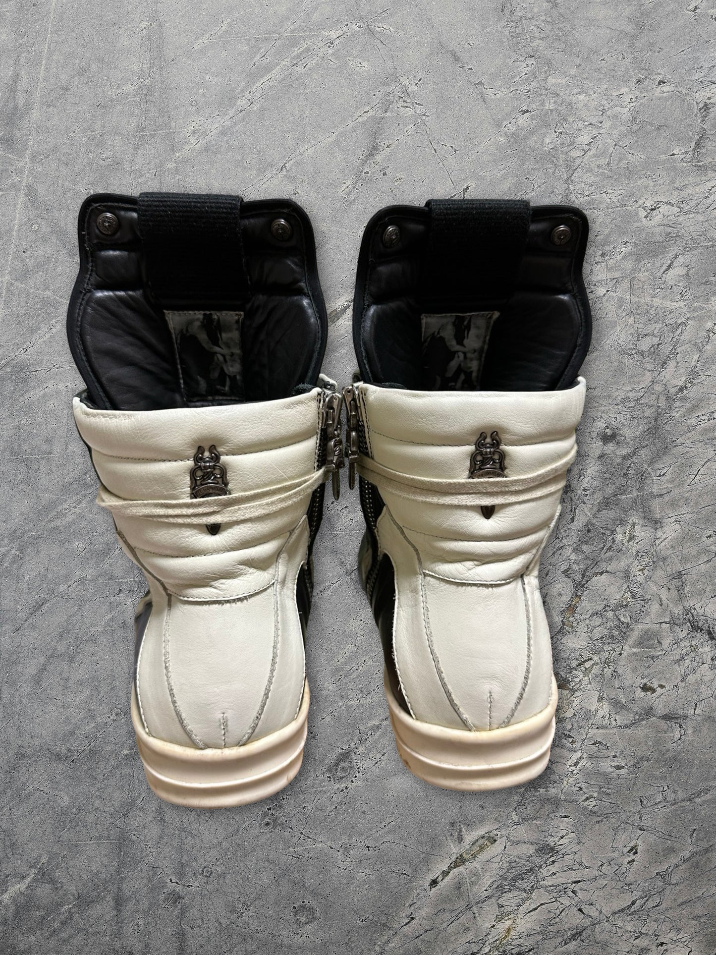 Rick Owens Chrome Hearts Geobasket