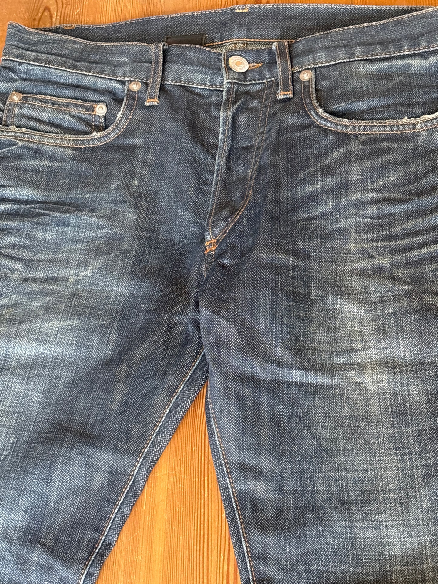 Dior Homme AW08 "Griffith Park" Whiskered Denim