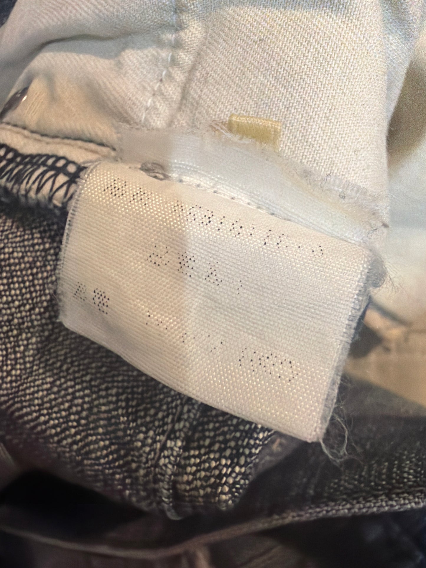 Dior Homme SS05 Glitter Denim