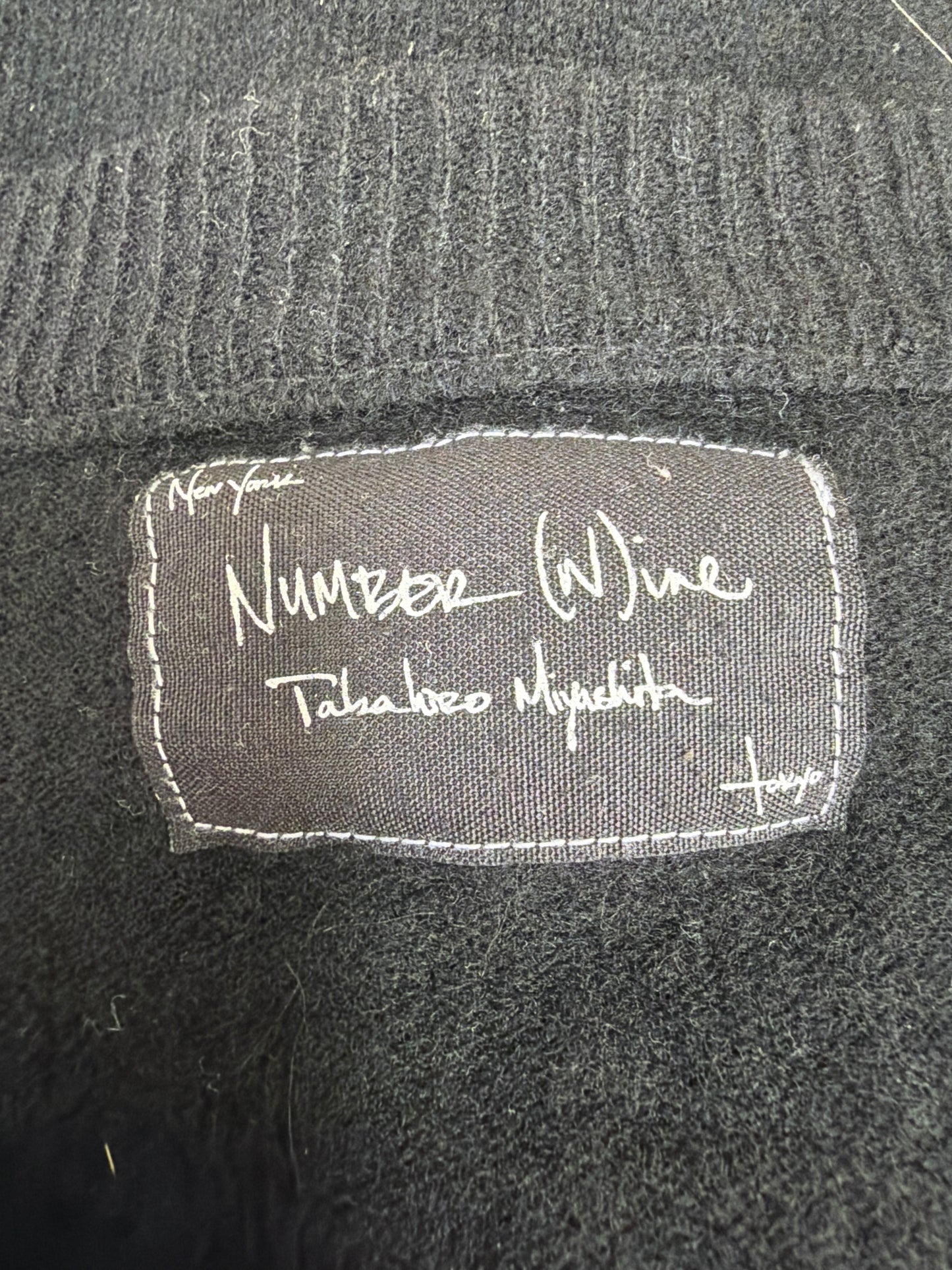 Number (N)ine AW06 Stitch Repair Cardigan