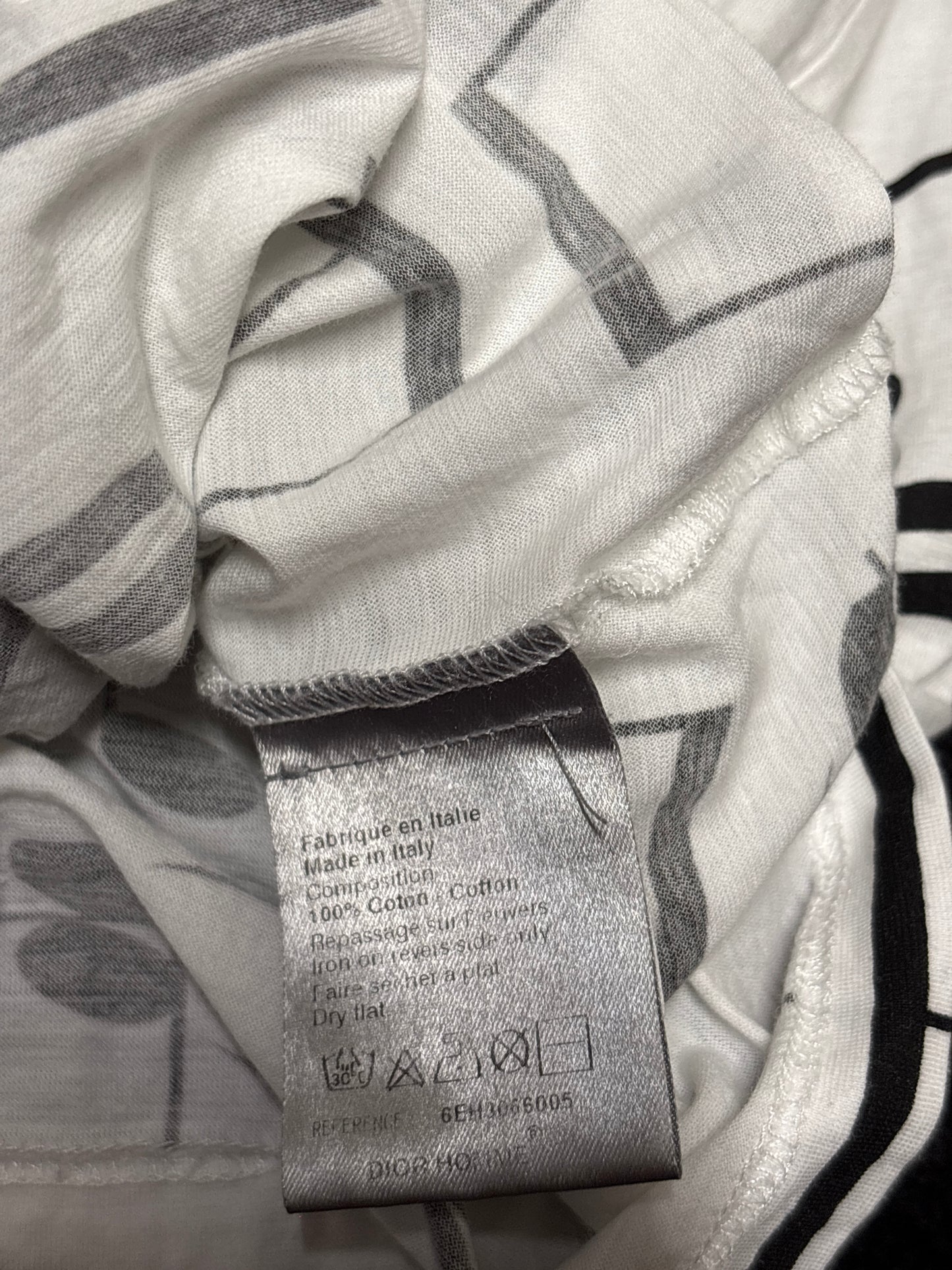 Dior Homme SS06 Music Note Tee
