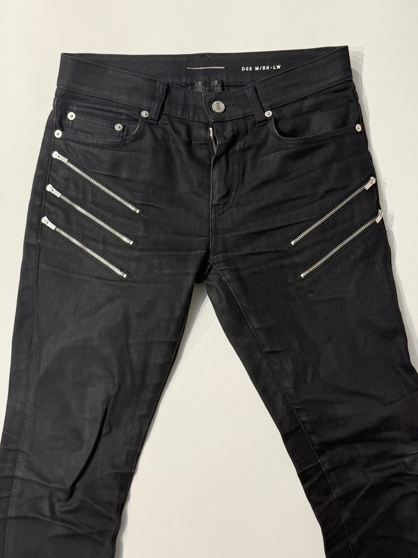 Saint Laurent AW15 Multi Zipper Jeans