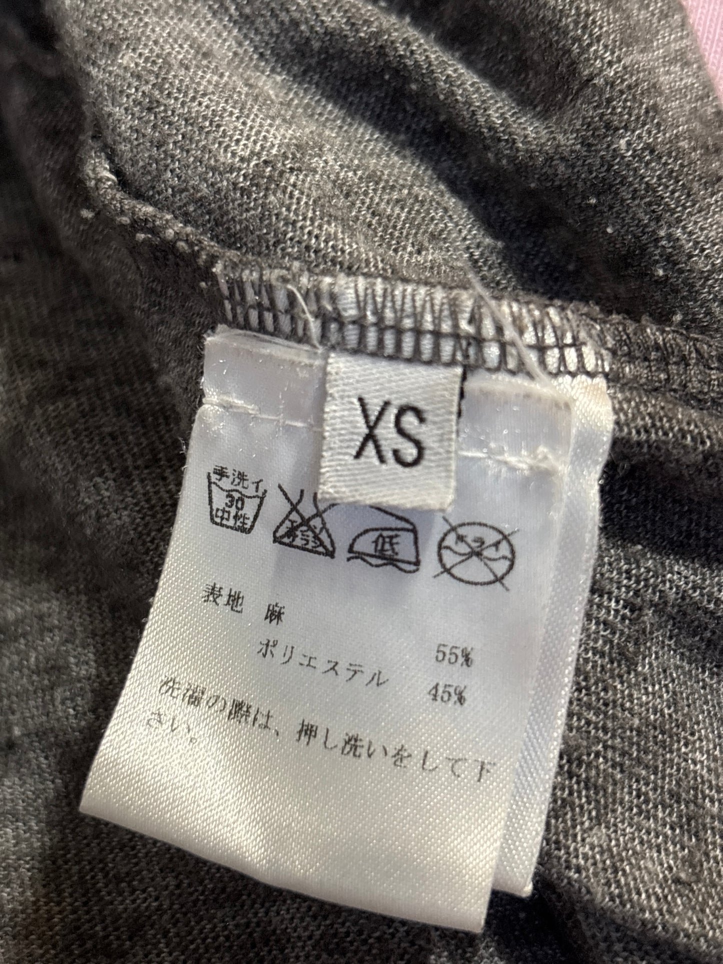 Balmain SS10 Linen Distressed Longsleeve