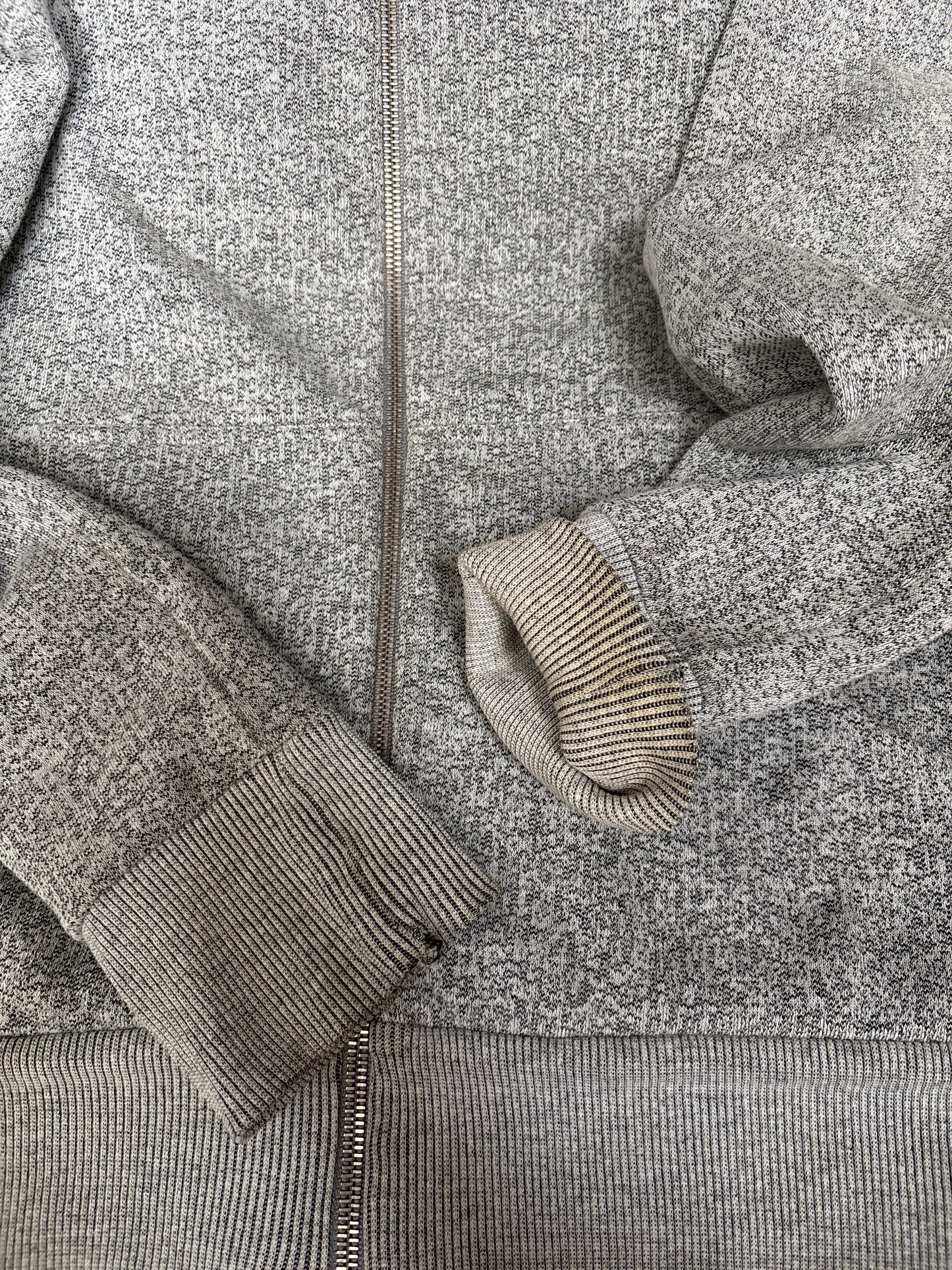 Dior Homme AW09 Heather Grey Zip Up Hoodie