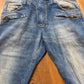 Balmain SS10  Wire Zip Biker Jeans