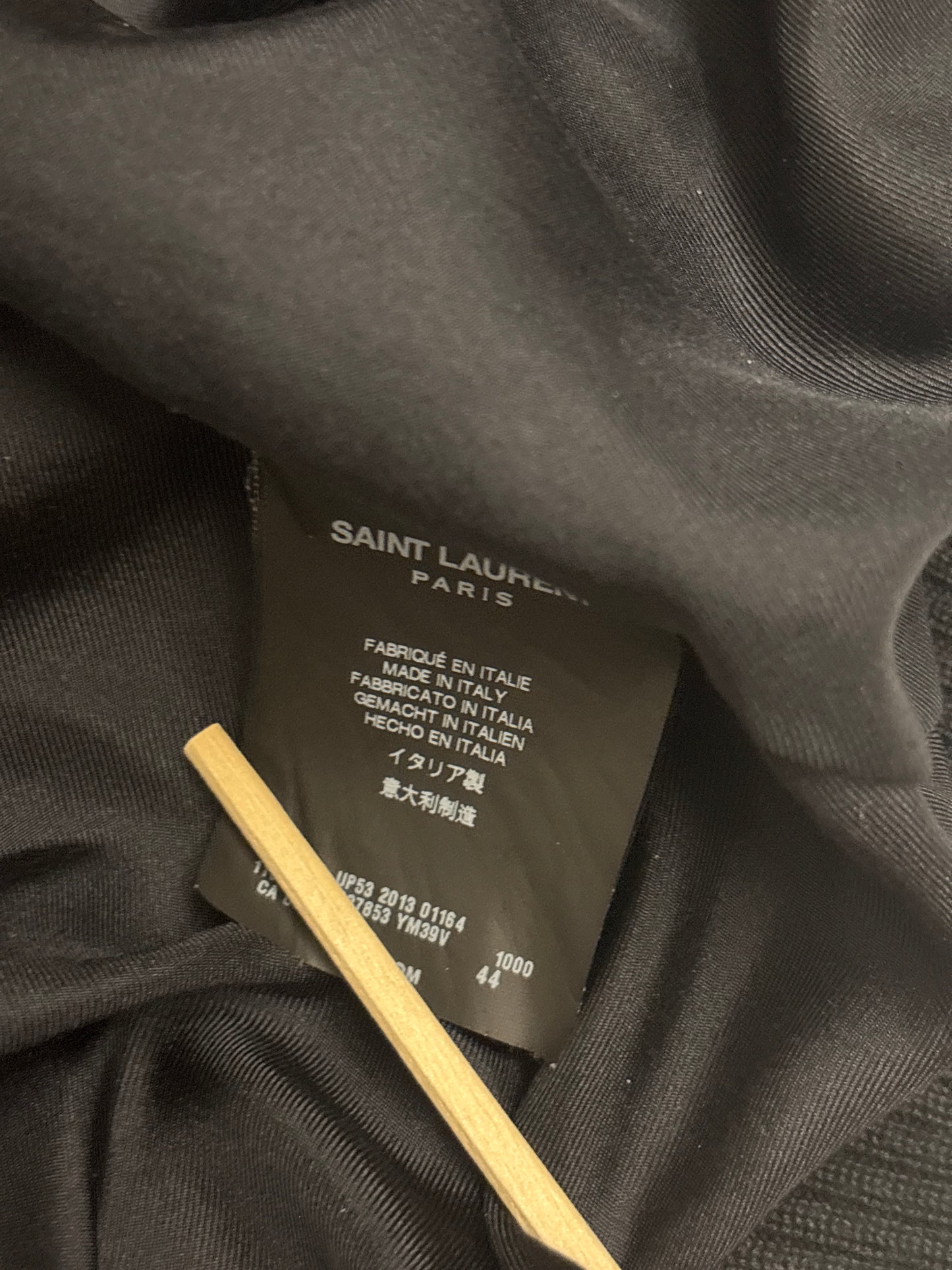 Saint Laurent SS13 Multizip Jacket