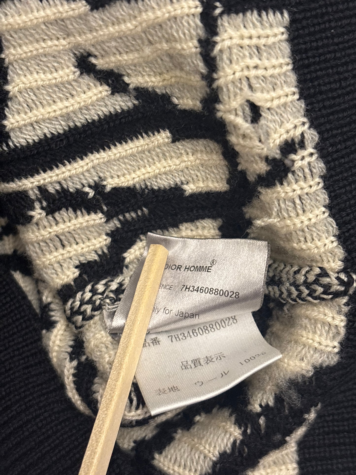 Dior Homme AW07 Runway Sweater