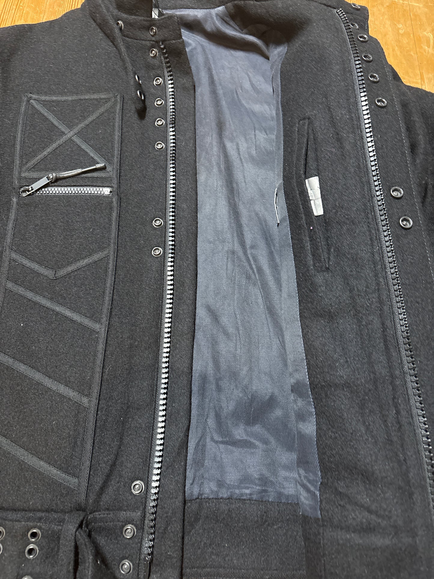 Dior Homme AW03 Luster Military Wool Jacket