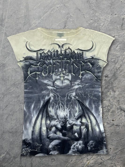 Jean Paul Gaultier SS01 Satan Mesh Shirt