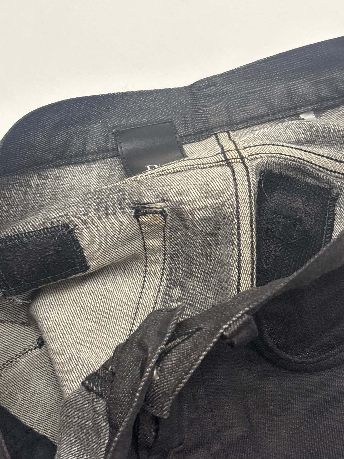 Dior Homme AW08 Wax Coated Denim