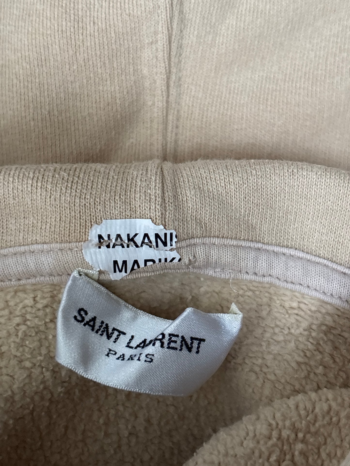 Saint Laurent Paris SS20 Malibu Hoodie