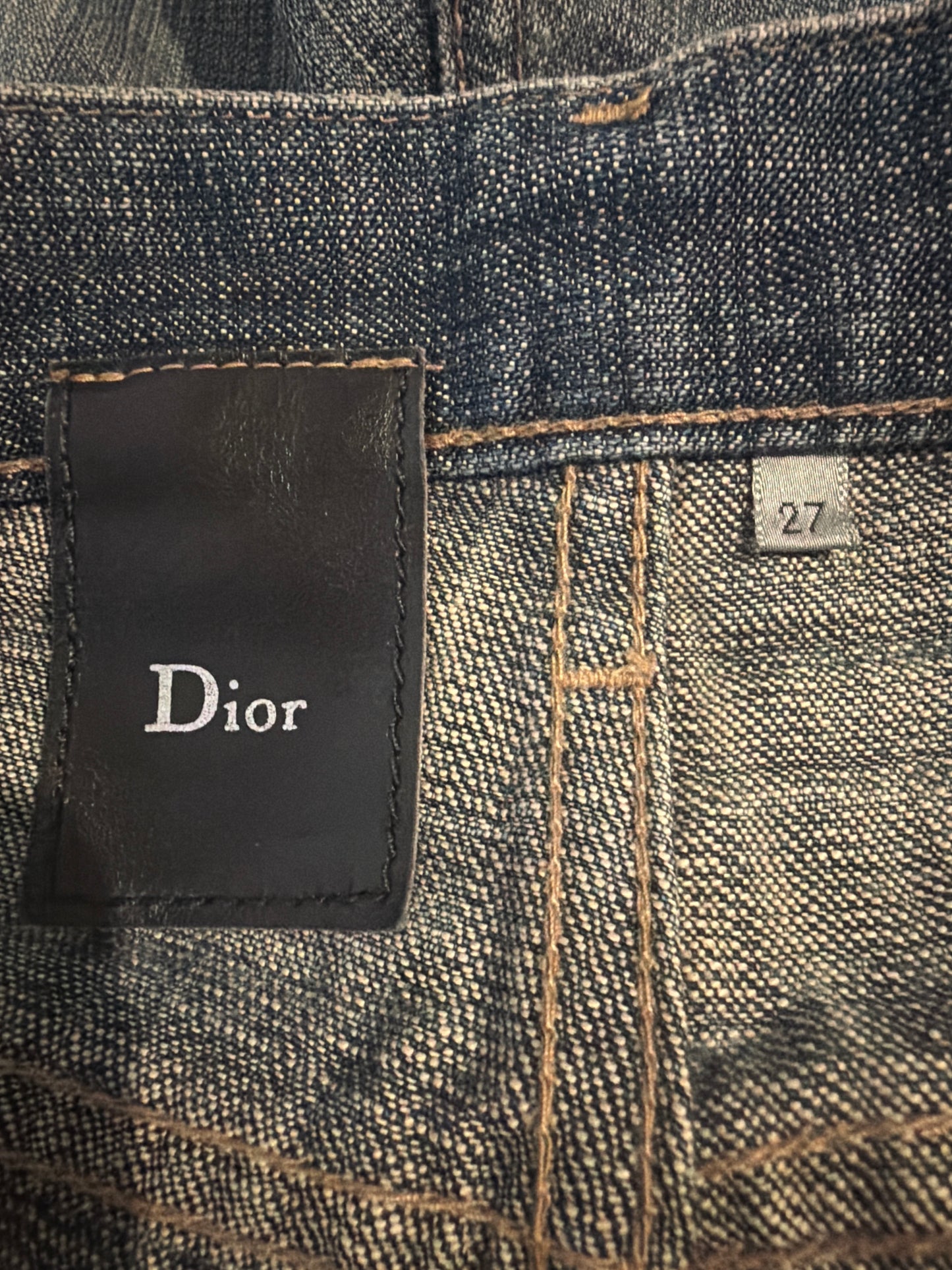 Dior Homme SS05 Glitter Denim