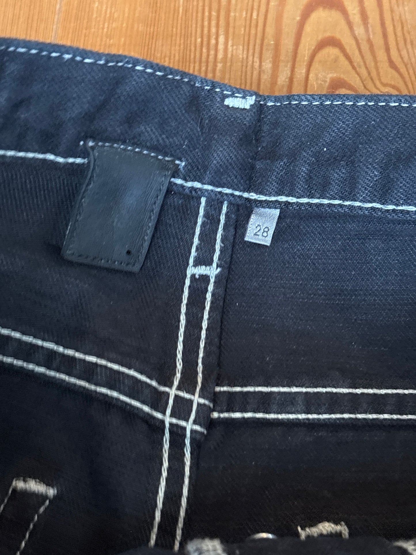 Dior Homme SS06 Contrast Stitch Denim