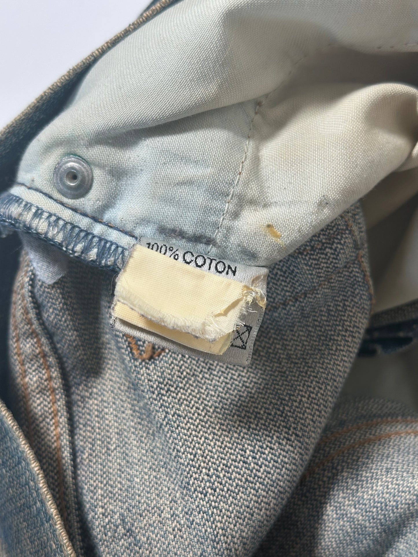 Dior Homme AW04 Rust Denim