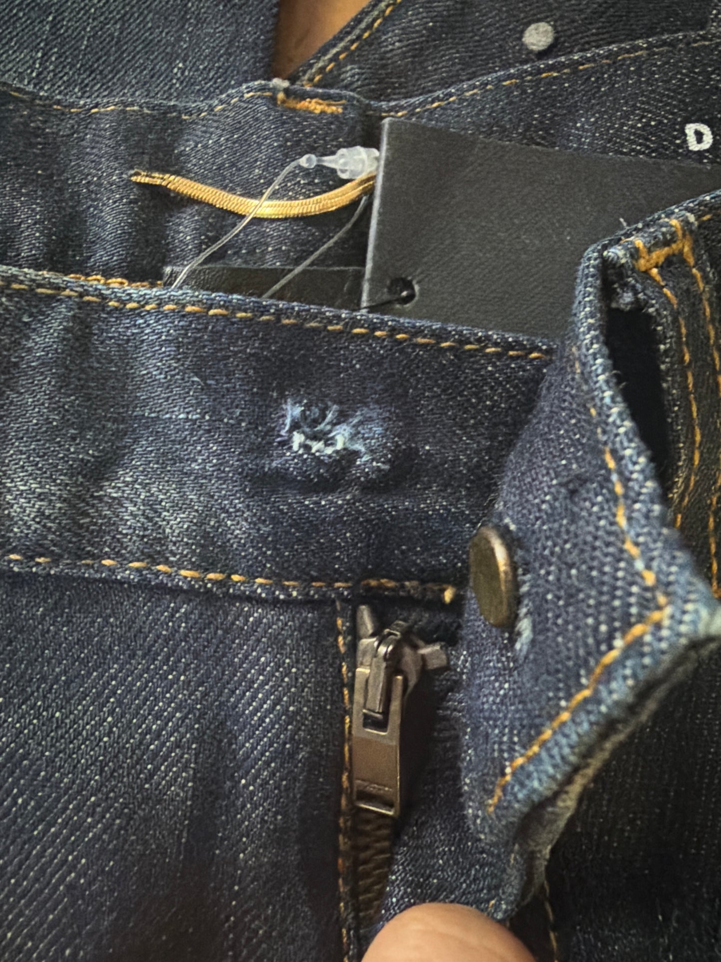 Saint Laurent AW13 Whiskered D01 Denim