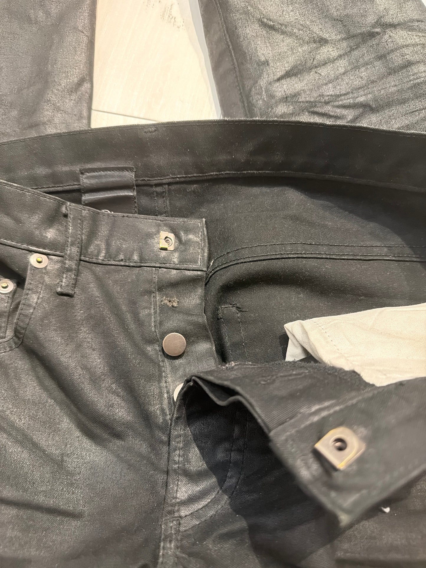 Dior Homme AW03 Luster Coated Denim