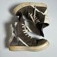 Rick Owens Suede Geobasket