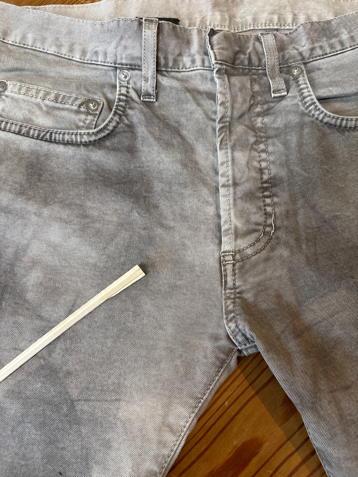 Dior Homme AW09 Dirty Marbled Jake Denim