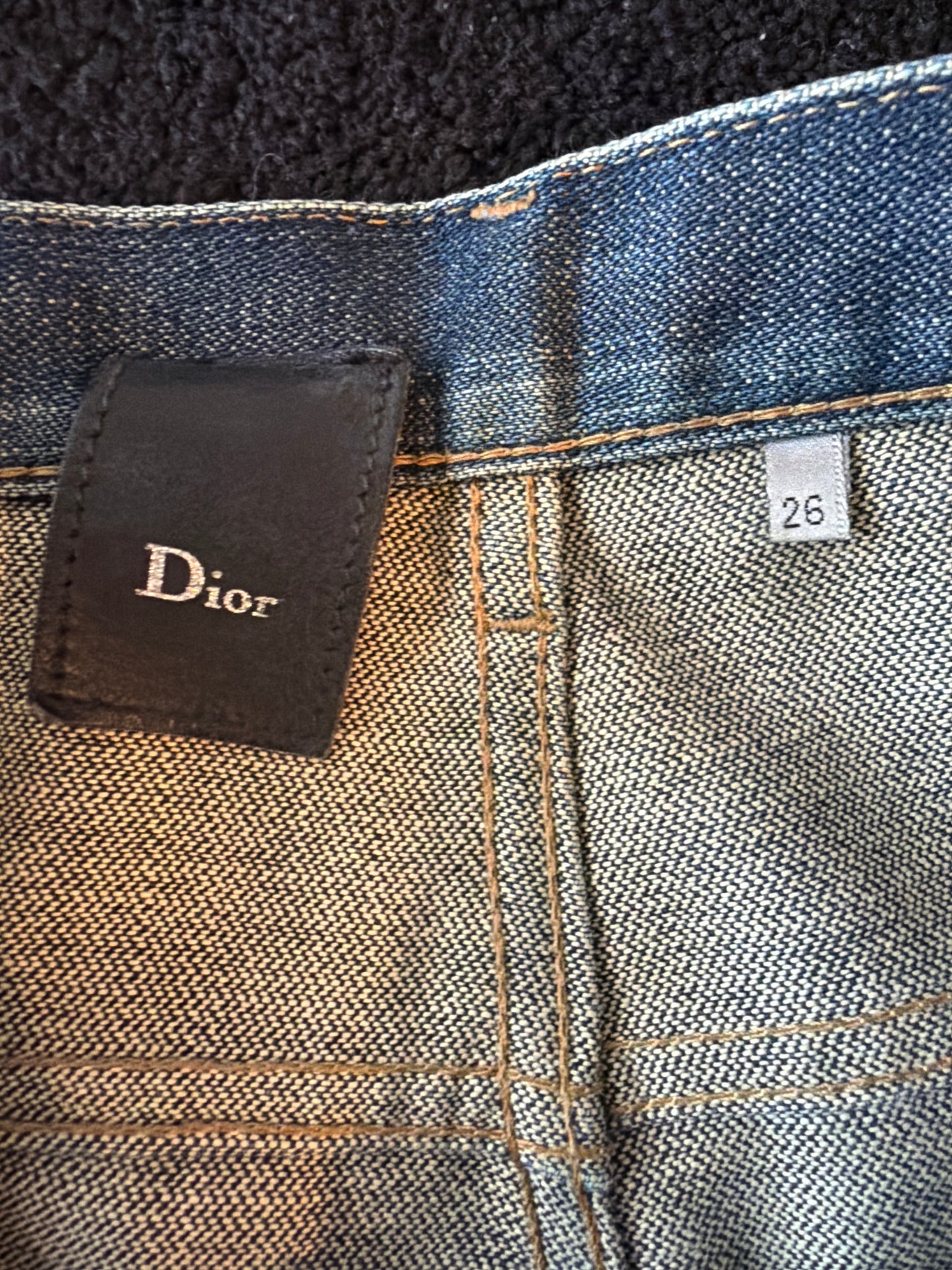 Dior Homme AW05 Coated Bootcut Denim