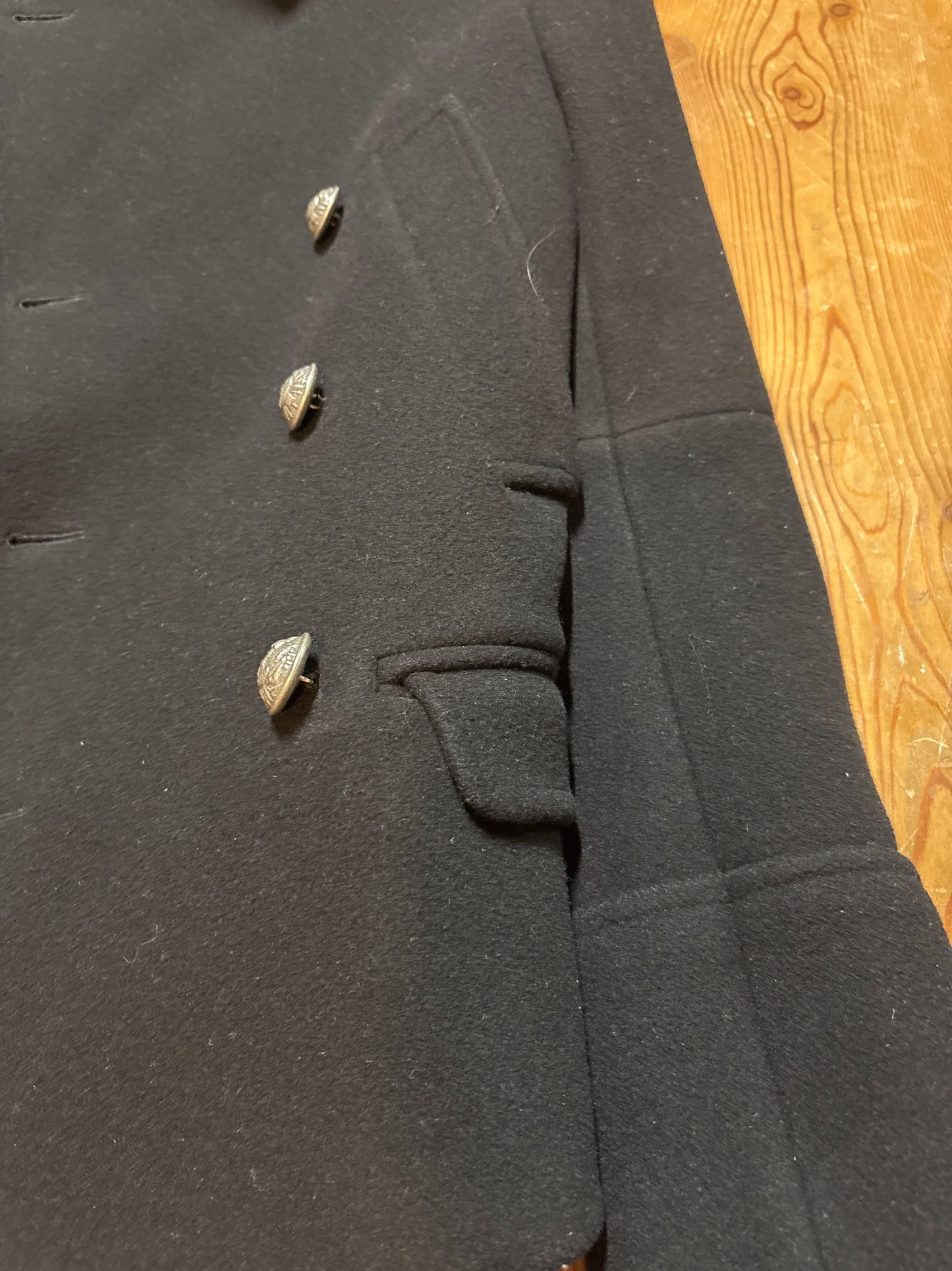 Balmain FW13 Pea Coat